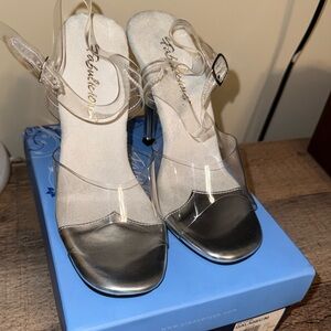 Women's Silver Heels